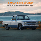 3" Drop Spindles Lowering Kit for Chevy C10 GMC C15 Pickup (1973–1987)