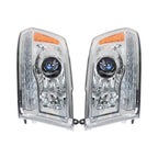 Set of 2 Projector Headlights with LED DRL for Dodge Ram 1500 (2009–2018)