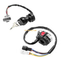 Left Handlebar Switch & Ignition Key Switch for Yamaha Kodiak 450 700 (2003–2020)