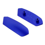 Blue mirror delete blanking block off plates for Suzuki GSXR 1000/R (2017–2024)