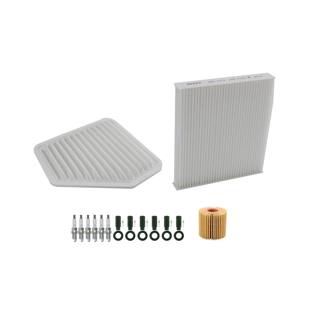 Tune Up Kit with NGK 6 Spark Plugs & Boots for Toyota Avalon Camry RAV4 Venza