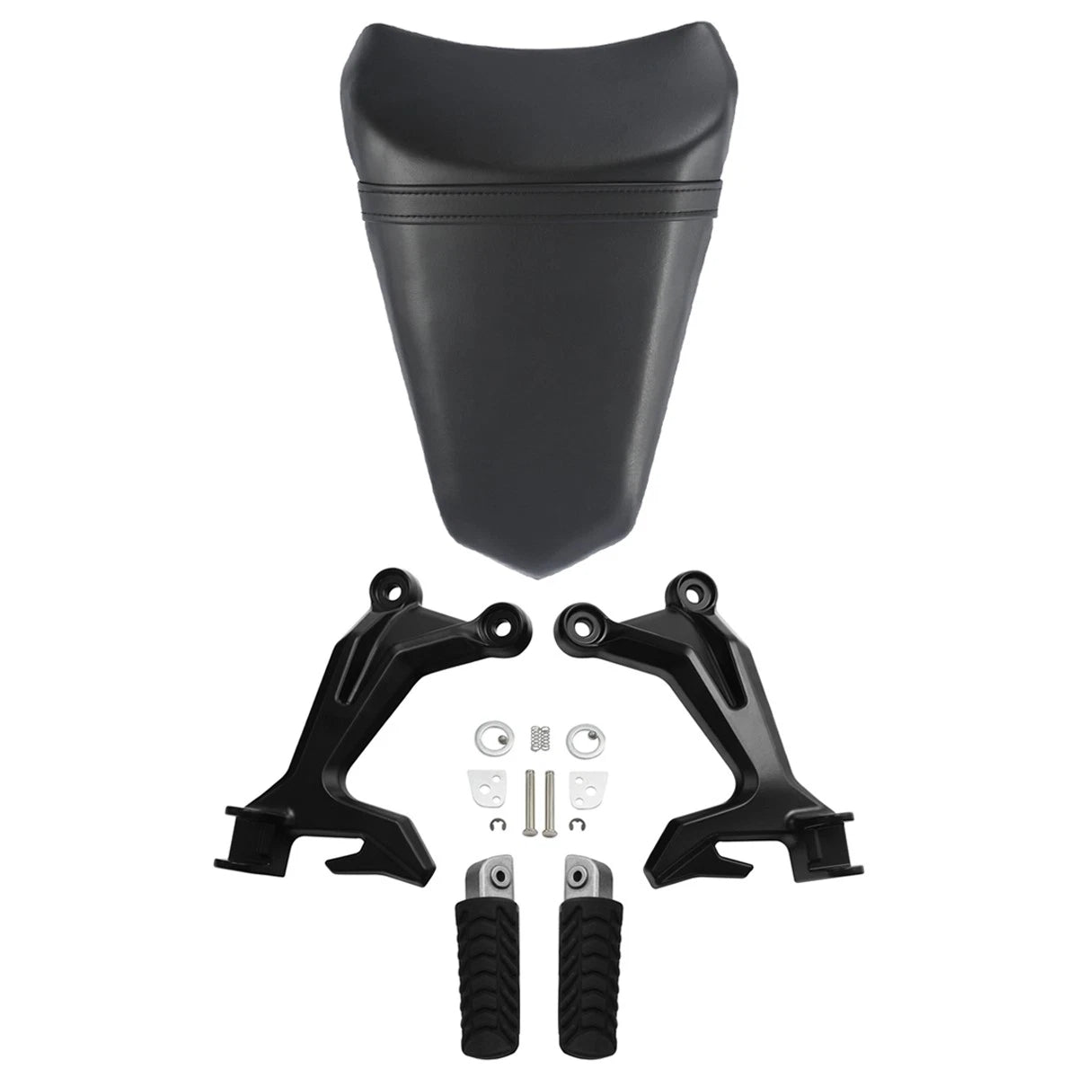 Passenger Seat & Footpegs Footrest Bracket for Kawasaki Ninja 650 (2017–2019)