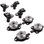 8pcs Camshaft Position Sensor & Adjuster Magnet for Mercedes-Benz CLK350 SL550 (2007–2009)