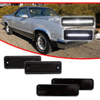 Set of 4 Smoke LED Side Marker Lamps for El Camino & GMC Caballero