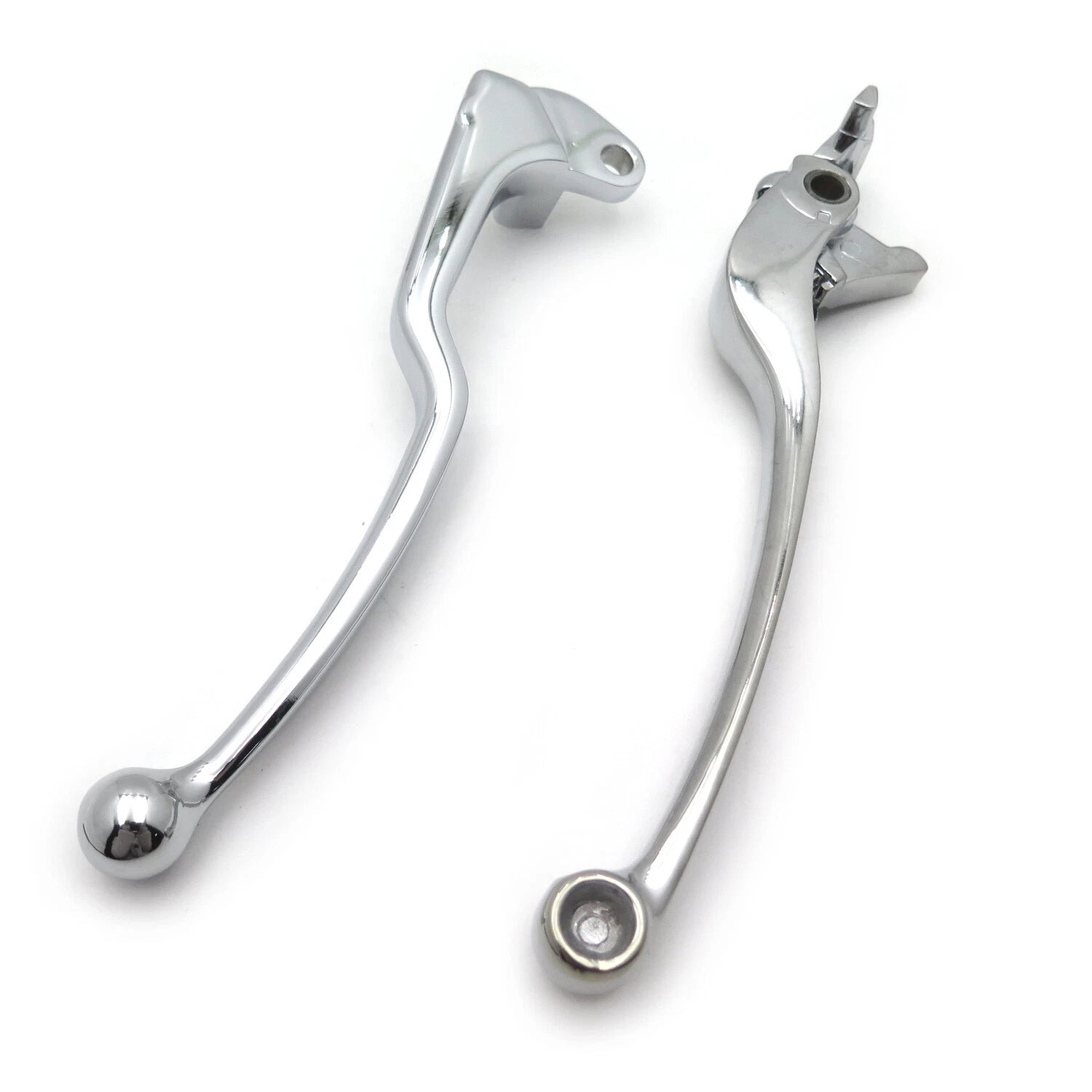 Chrome Brake Clutch Levers for Suzuki GSR600 (2006–2011) TL1000S (1997–2001)