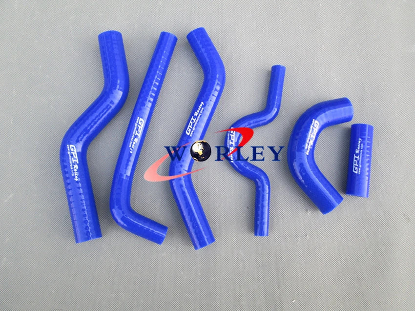 Silicone Radiator Hose for Kawasaki KXF250 KX250F 2007-2008 RED