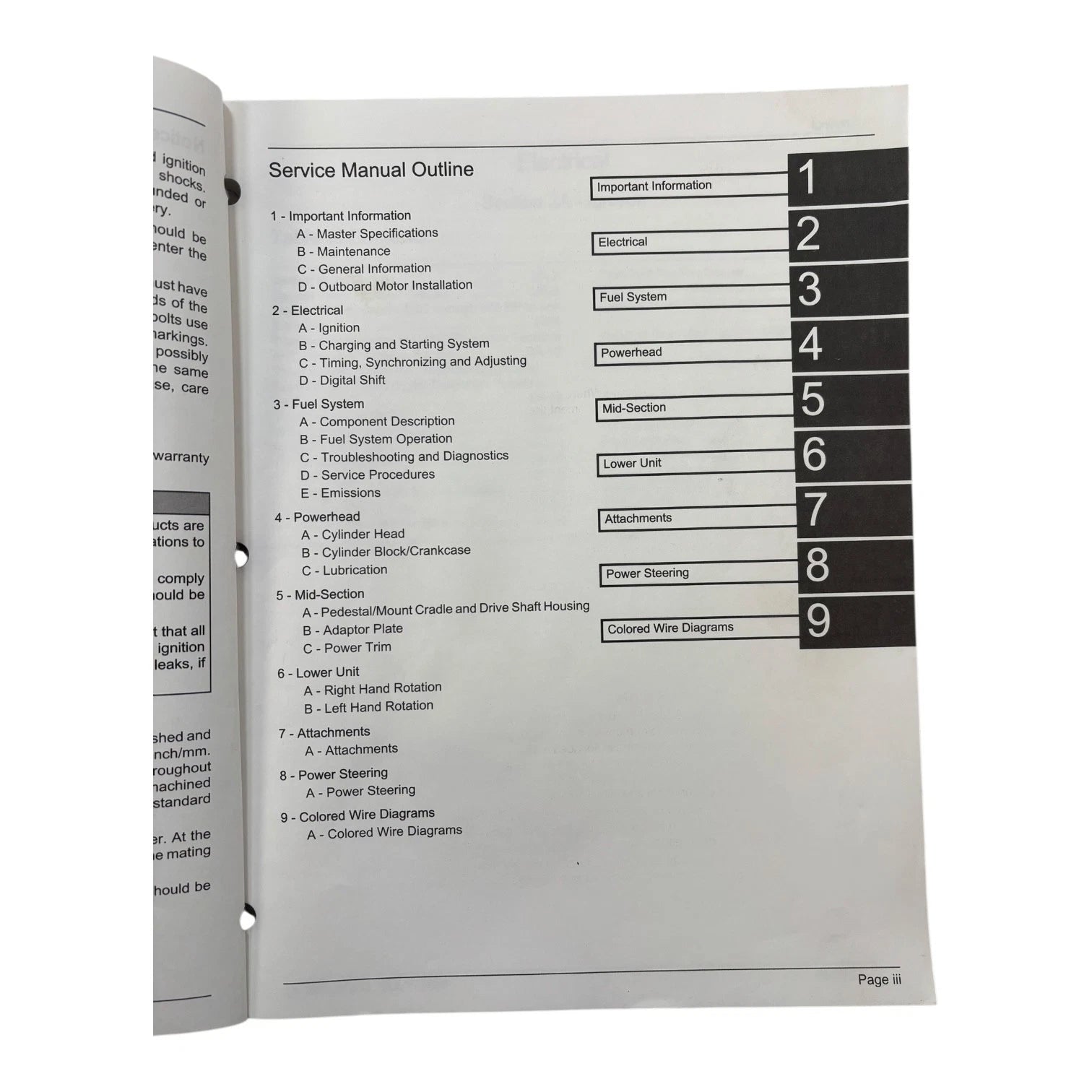 Service Manual for Mercury Verado 200/225/250/275 (2004–2023) 90-897928200