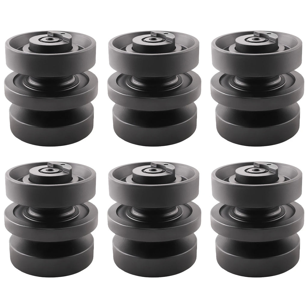 6X Bottom Roller for Kubota SVL65 SVL75 SVL90 SVL95 SVL97 (2015–2023)