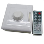 Knob Dimmer for LED Strips (12V 24V) - 12 Position PWM Control