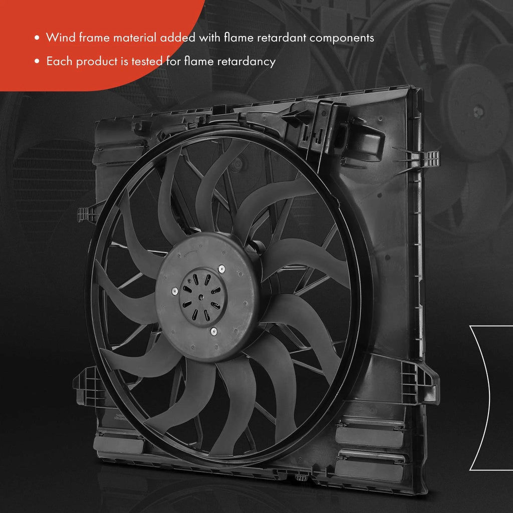 Cooling Fan Assembly for Mercedes-Benz GLE43 AMG (2017–2020)