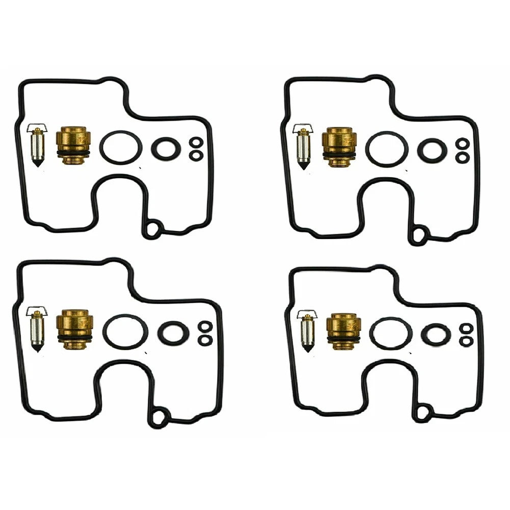 Set of 4 Carburetor Repair Kit Gaskets Valves Needles for GSXR750 (1996–1997)