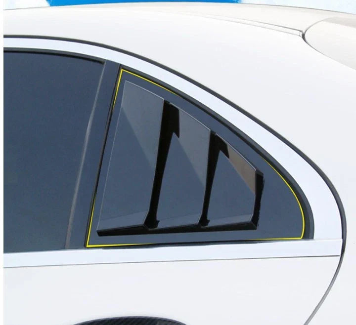 Rear Window Louvers Shutters Cover for Mercedes A Class W176 (2013–2018)