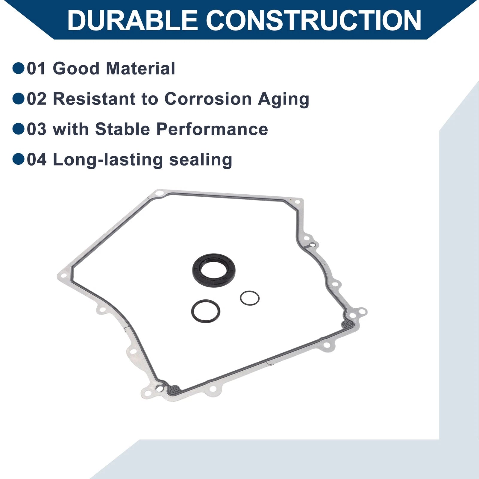 Set of 1 Engine Timing Cover Gasket TCS45035 for Chrysler 300 (2005–2010)