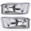 Clear Lens Bumper Fog Light Pair for Chevy Silverado/Tahoe/Suburban (2007–2015)