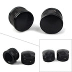 CNC Front Axle Nut Cover Caps for Harley Sportster Softail Road King