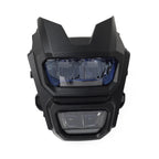2X Headlight Lamp & Cover for Honda Grom MSX125 (2016–2018) Black