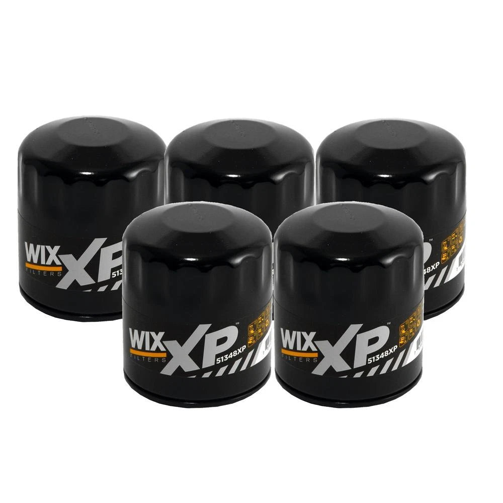 Wix 51348XP Engine Oil Filter Kit for (5 Pieces)