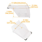 Crisper Drawer for Frigidaire Refrigerator (240337103, 240337107)