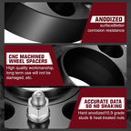 Hubcentric Wheel Spacers for Nissan 350Z 370Z Infiniti FX35 G35 (4PCS)