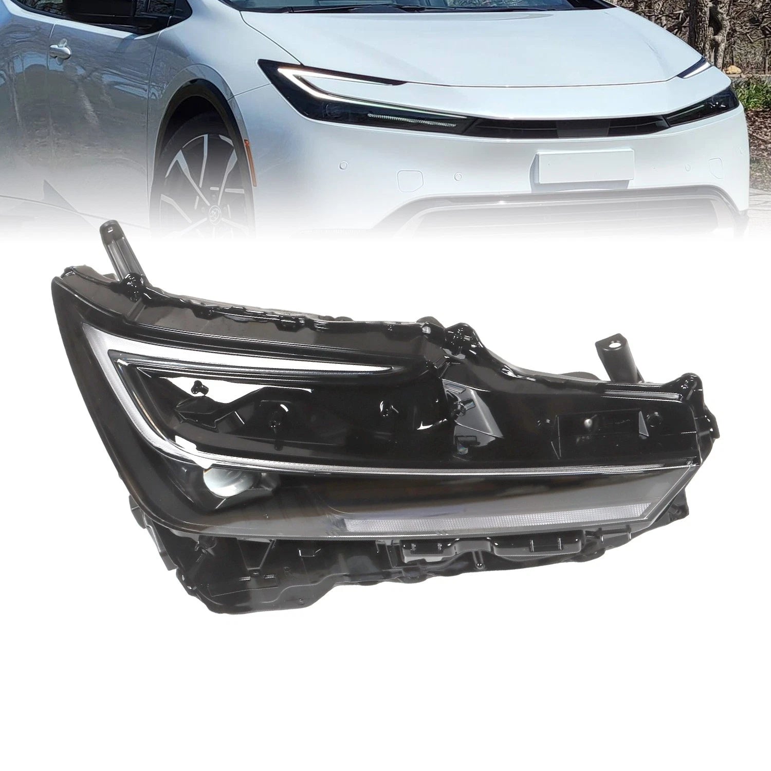 Full LED Headlight for Toyota Prius (2023–2024) - Passenger Right Side