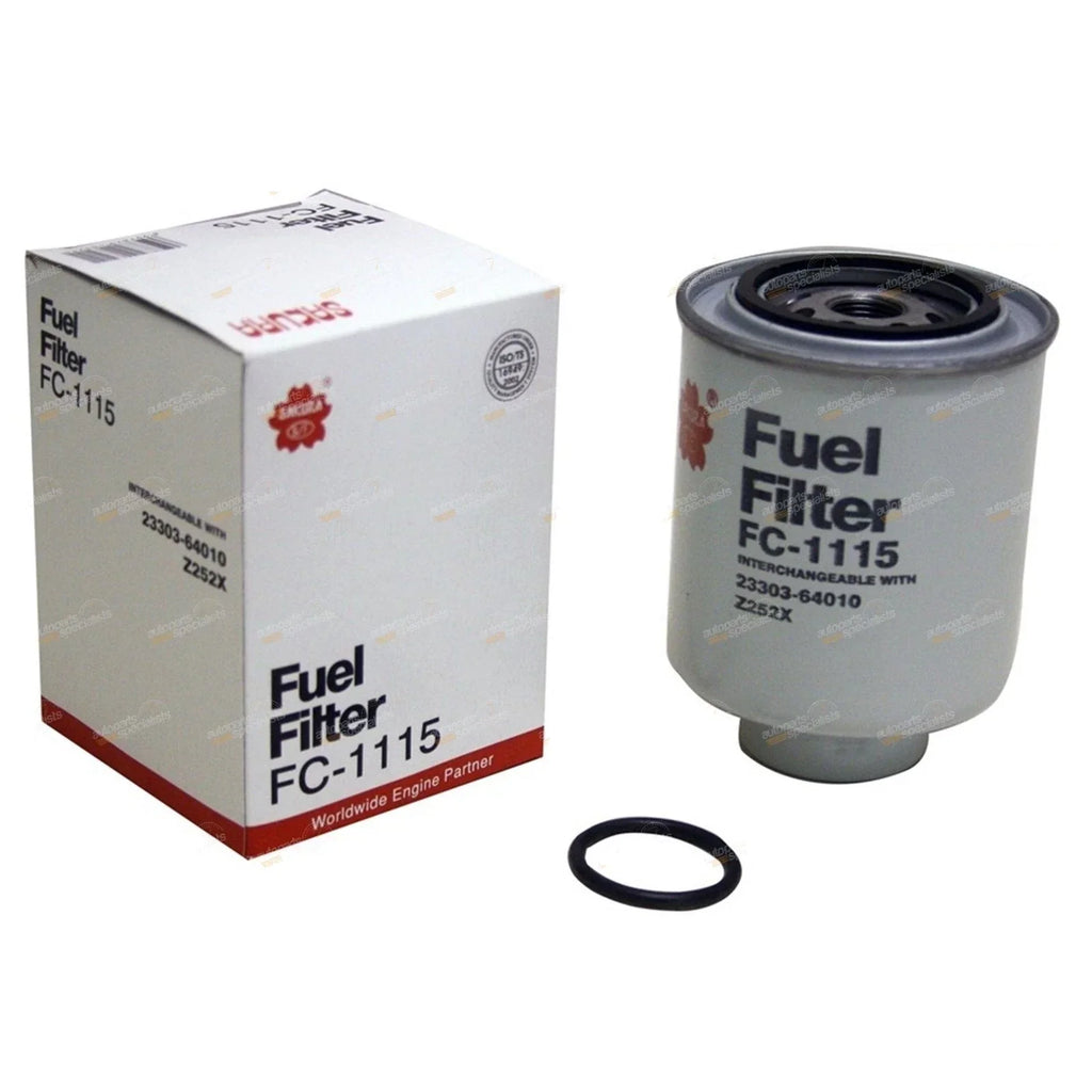 Bulk Carton of 25 Diesel Fuel Filters for Landcruiser 4.2L 1HZ