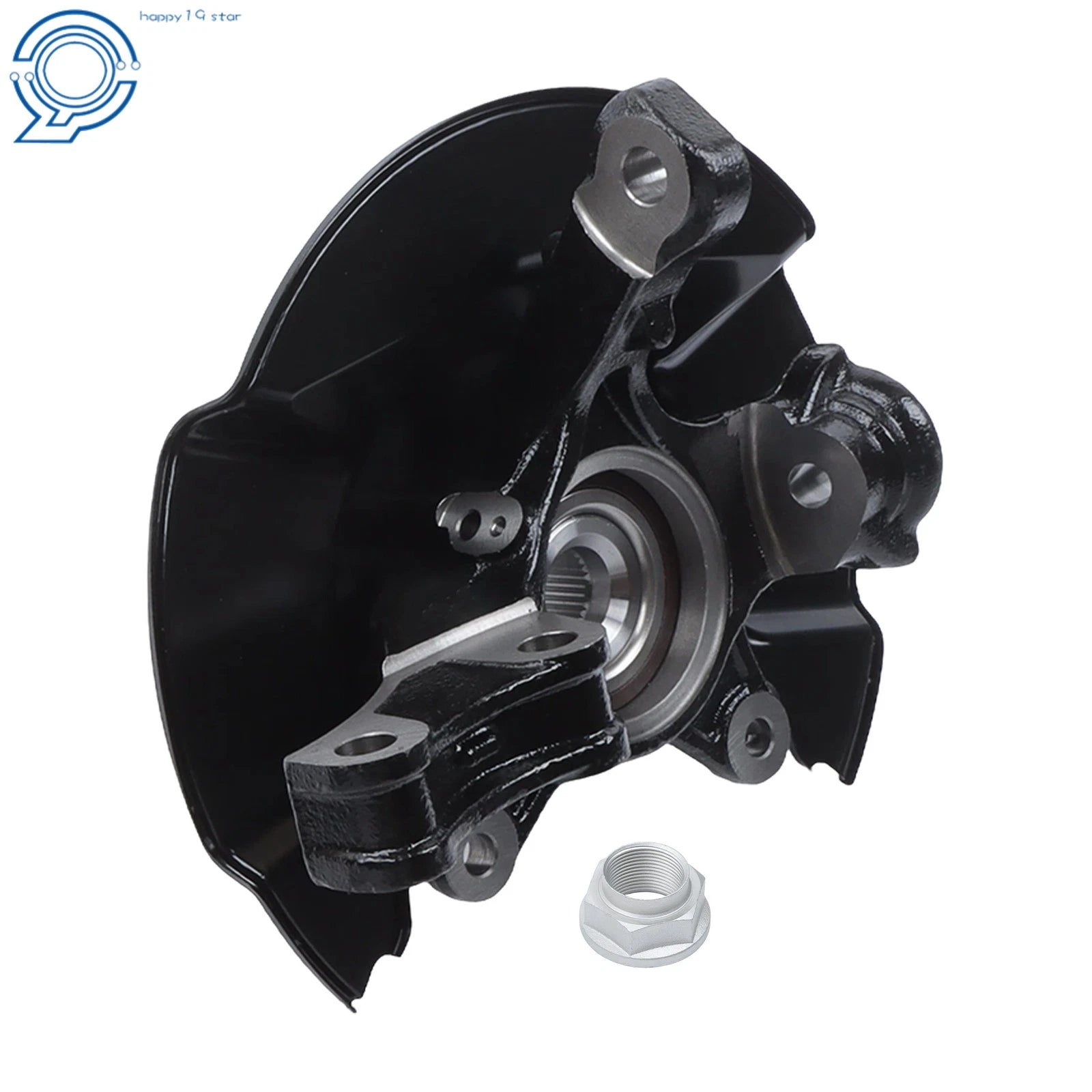 Front Right Steering Knuckle & Hub Bearing for Honda Ridgeline (2006–2014)