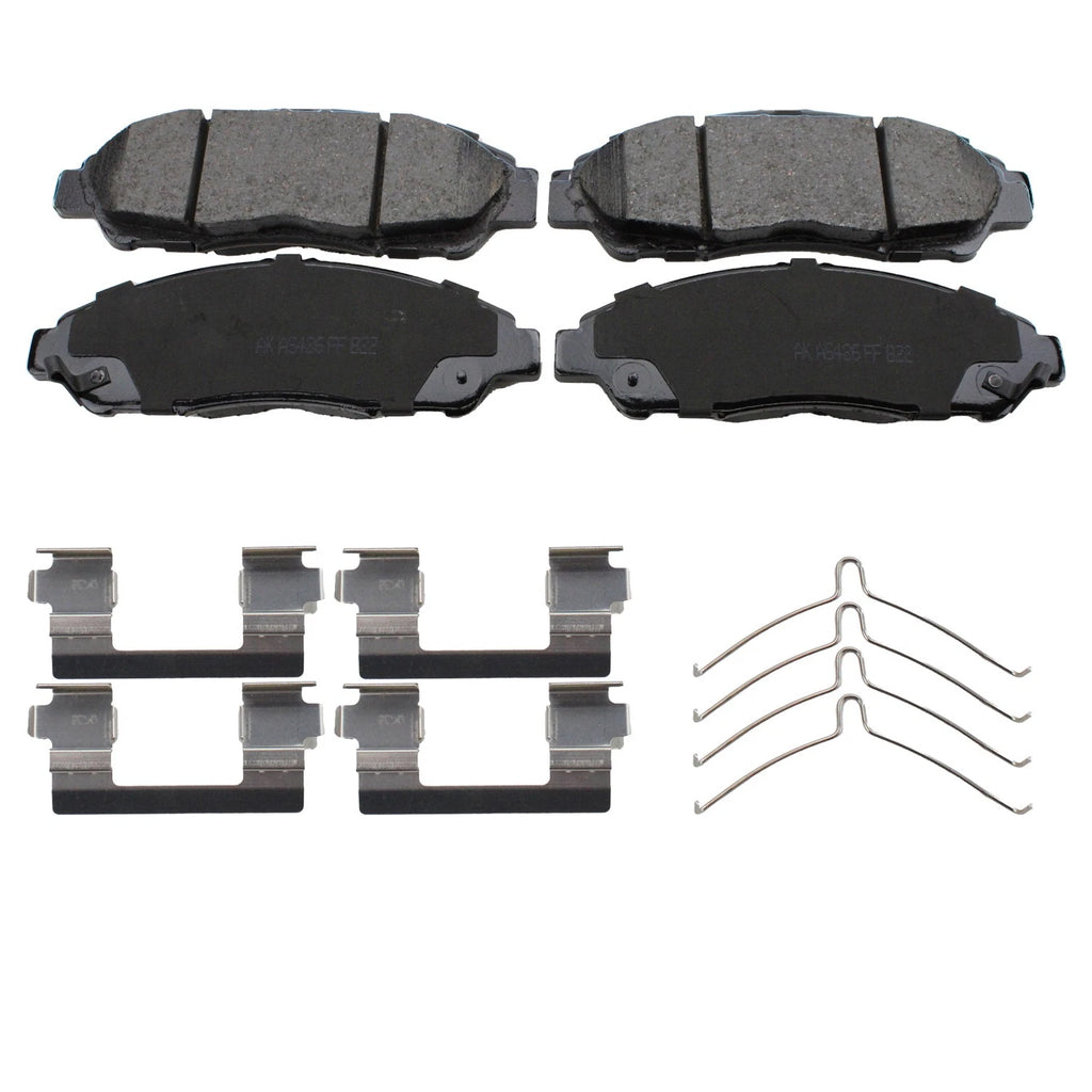 DuraGo Front Rotors & Akebono ProACT Ceramic Brake Pads Kit for Acadia Blazer (2017–2023)