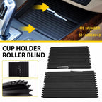 Cup Holder Roller Blind Cover Kit for BMW X5 X6 (2007â2013)