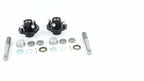 Set of 2 Straight Spindles & Bearings for 4-Bolt Hub Assembly