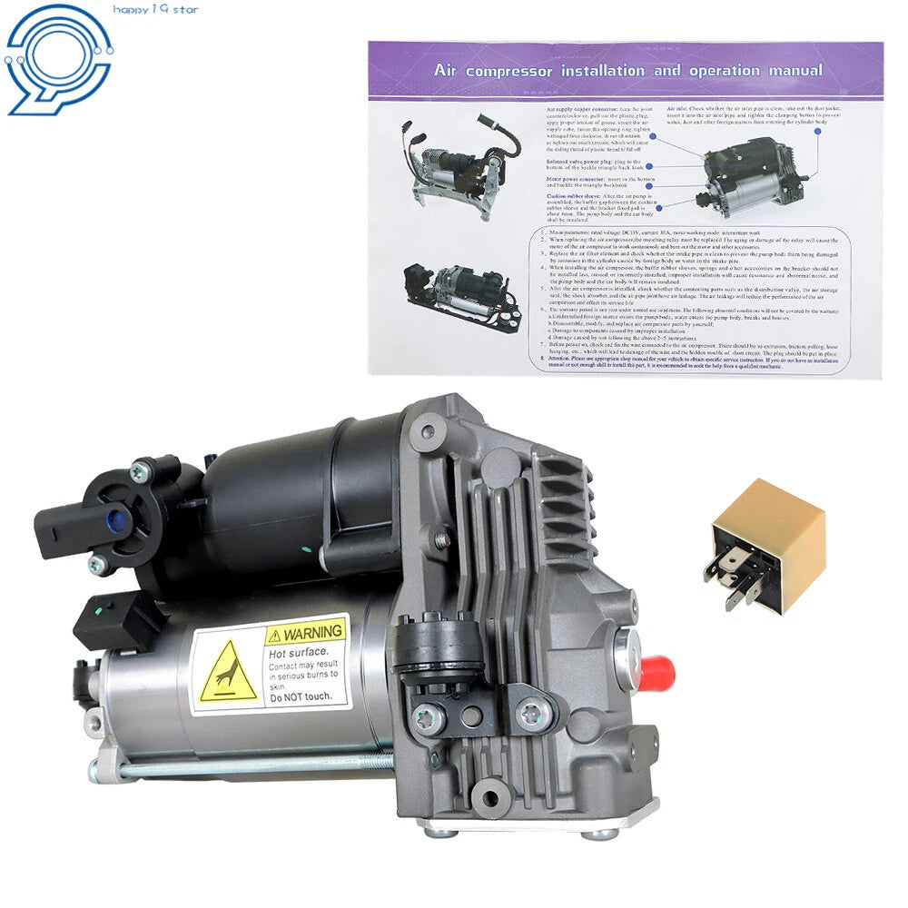 Air Suspension Compressor Pump for Mercedes S-Class W221 (2007–2013)
