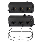 Set of 2 Engine Valve Covers w/ Gasket for Mitsubishi Outlander (2007–2009)