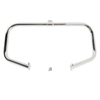 Chrome/Black Highway Engine Guard Crash Bar for Harley Road King (1997-2024)