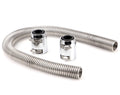 36'' Stainless Steel Radiator Flexible Coolant Water Hose Kit with Caps