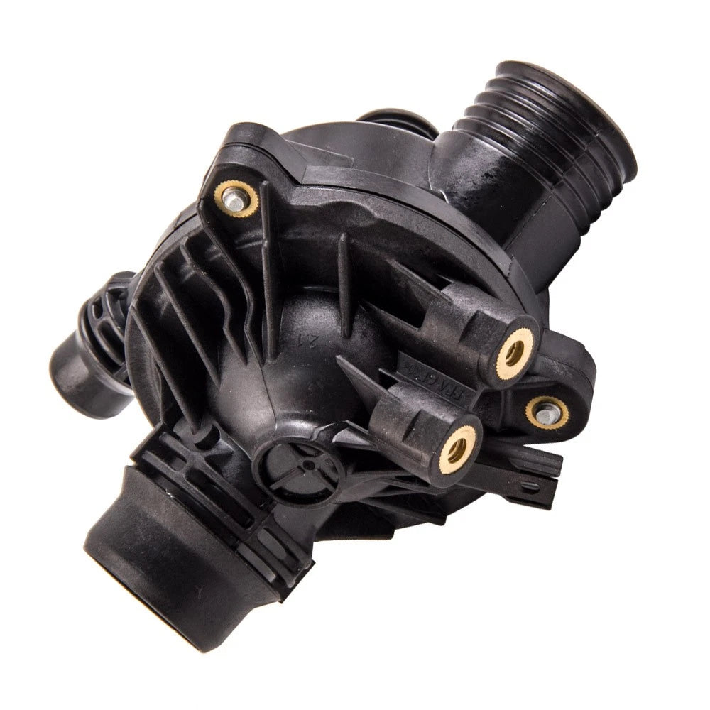 Thermostat with Housing Assembly for BMW E82/E88/E90 (2007–2013) 11537536655 11537544788