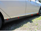 8pc Luxury FX Stainless Steel Lower Rocker Panels for 2015-2018 Ford Focus 4dr
