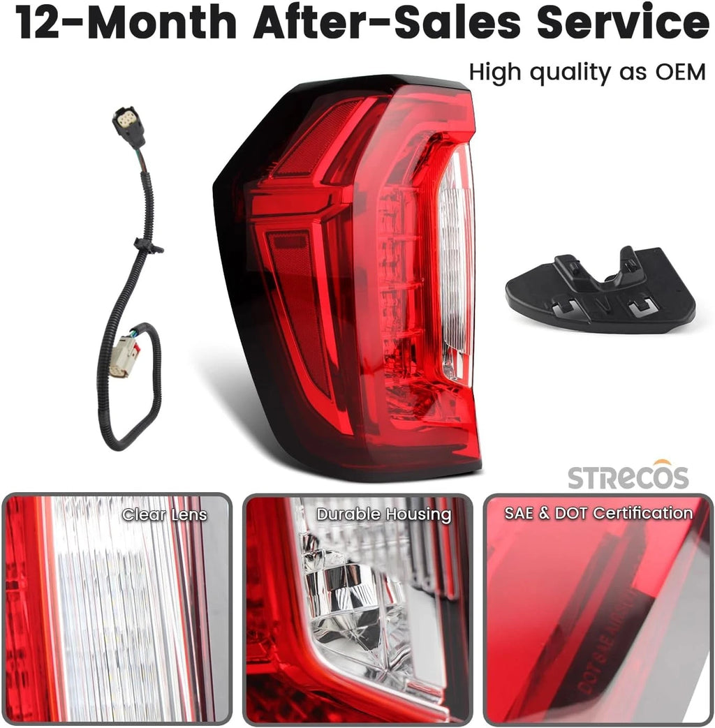 Full LED Tail Lamps Assembly LH for GMC Yukon (2021–2024)