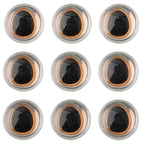 Set of 100 3D Holographic Fishing Lure Eyes 6/8/10/12mm