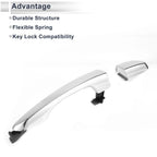 Rear Right Door Handle for Hyundai Tucson (2016–2020) No. 83661D3010