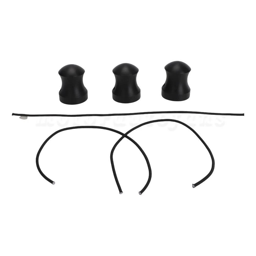 Set of 2 Snagless Push Pole Holders for Flats Fishing Skiff Boat