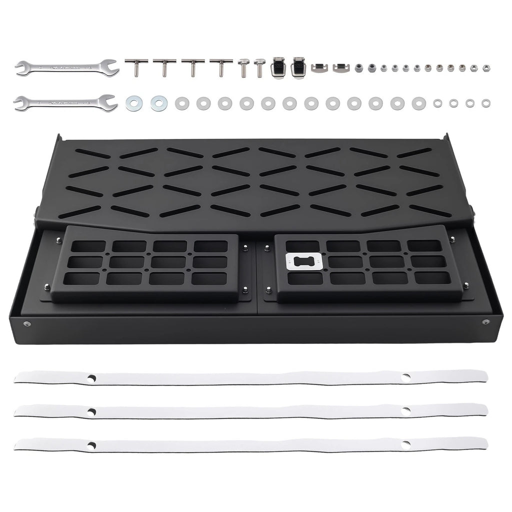 Camping Tailgate Table for Ford Bronco (2021–2025) Black Rack