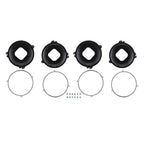 Headlight Mounting Bucket and Retaining Ring Set for 1967–1972 GMC Pickup