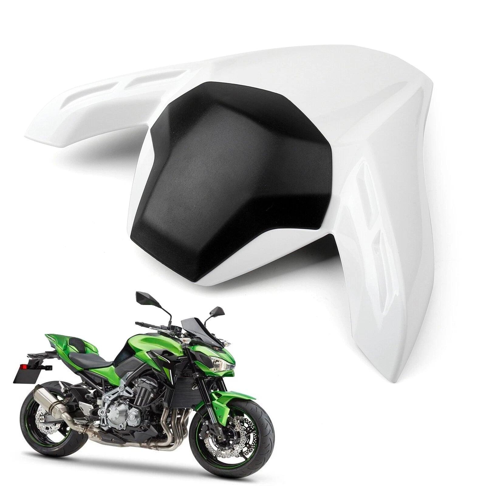 ABS Rear Seat Fairing Cover for Kawasaki Z900 Z ABS (2017–2024) White