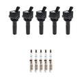 Set of 5 Ignition Coils & Denso Iridium Spark Plugs for Colorado (2004–2012)