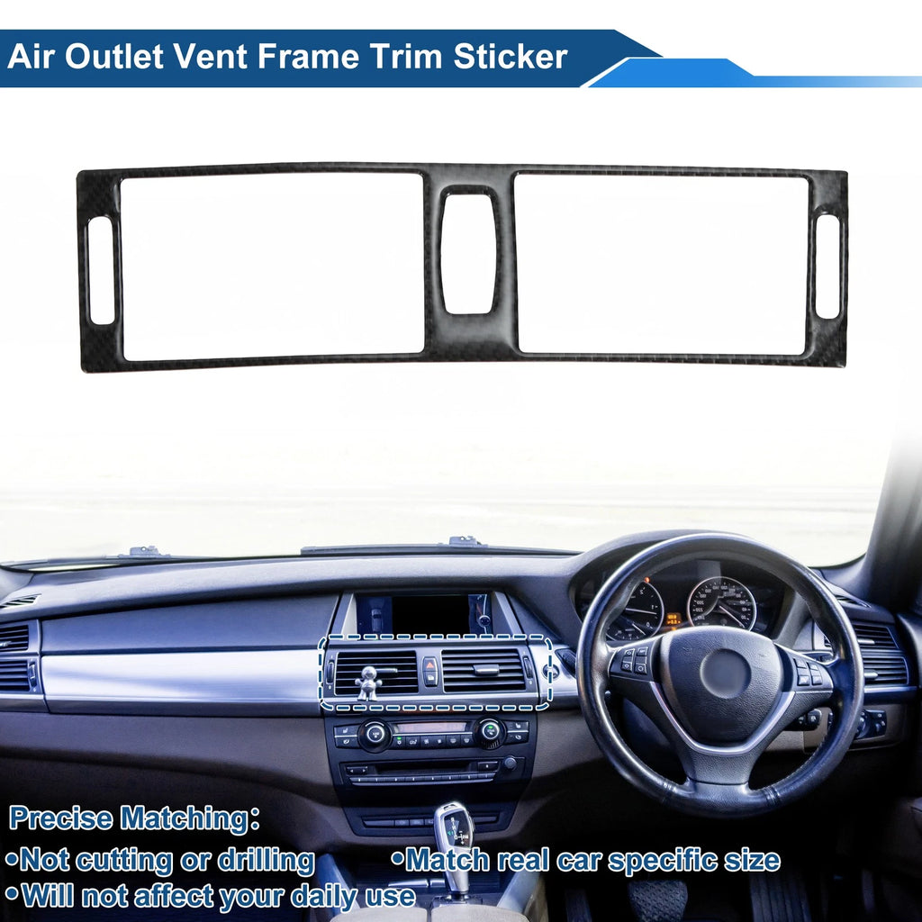 Air Condition Outlet Vent Trim Cover Frame for BMW X5 E70 (2007–2013) Black