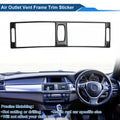 Air Condition Outlet Vent Trim Cover Frame for BMW X5 E70 (2007–2013) Black