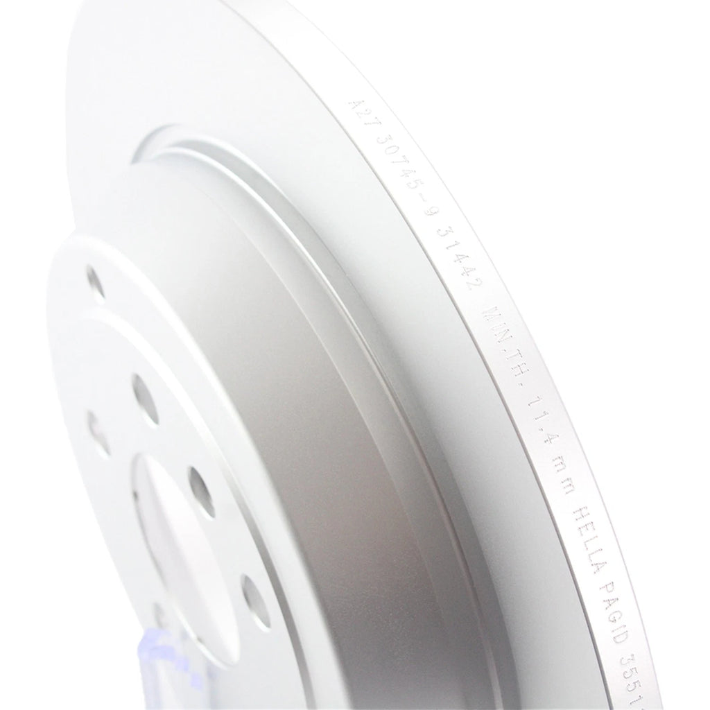 Hella Pagid 330mm Rear Coated Disc Brake Rotor for Mercedes W164 X164 W251