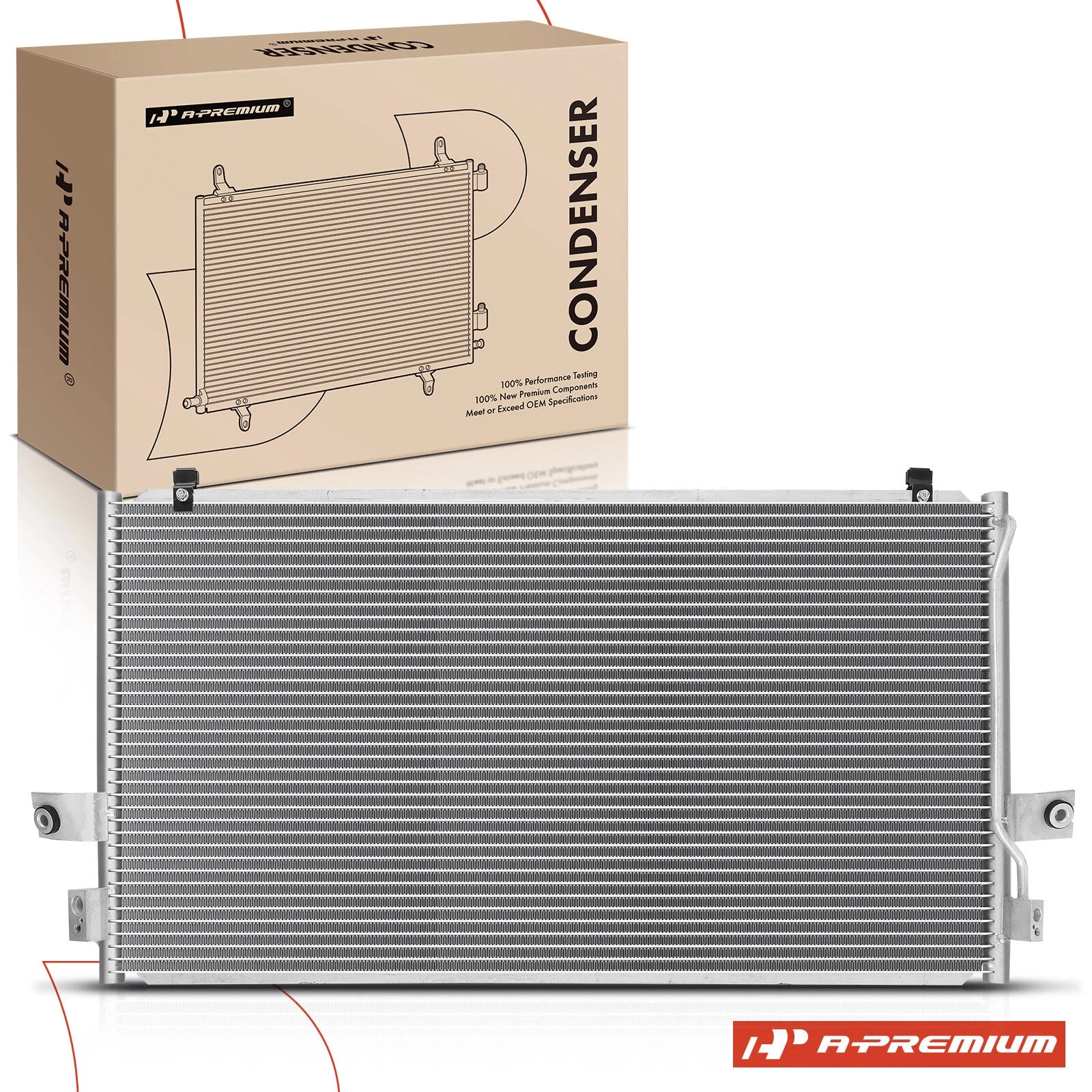A/C Condenser with Bracket for Nissan Maxima (1995–1996)