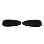 Rearview Mirror Block Off Base Plates Cover Black for BMW S1000RR (2020-2023)