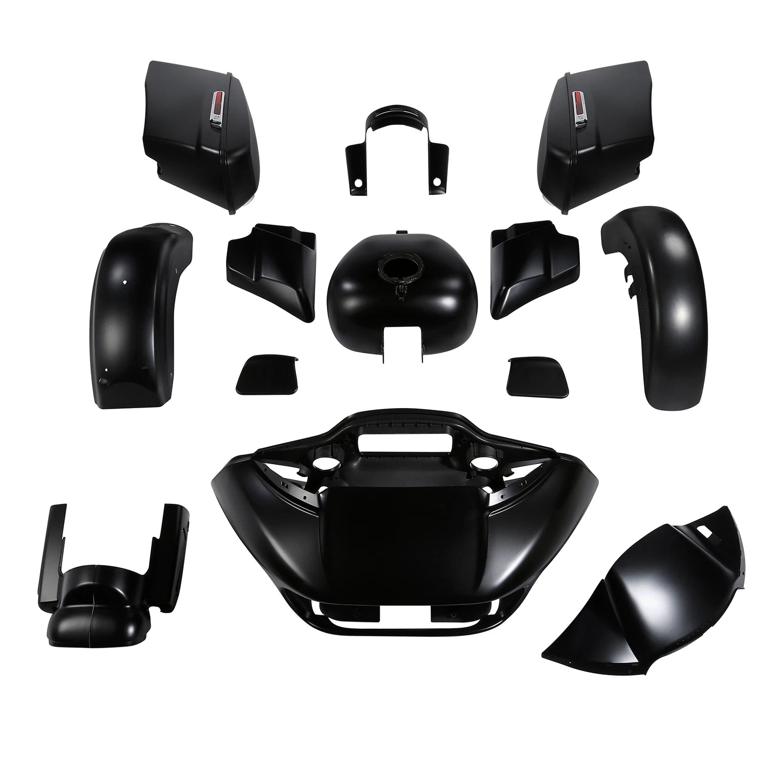 Fairings Body Work Kit for Harley Road Glide Special (2018–2024) Black Denim