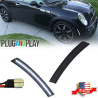 Smoked White LED Front Side Marker Lights for Mini Cooper (2002–2008)
